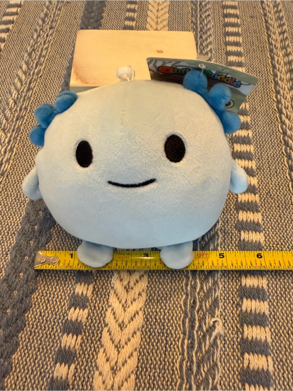 2 for$6✨Blue Axolotl Super Soft Plush Key Chain, 6 Inch *New*